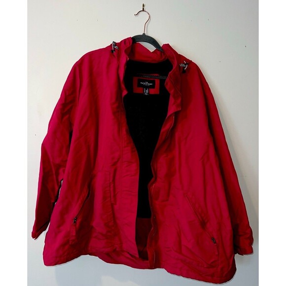 Lands' End Jackets & Blazers - Women’s 3XL Land’s End Coat Magenta Warm Vintage The Outfitters